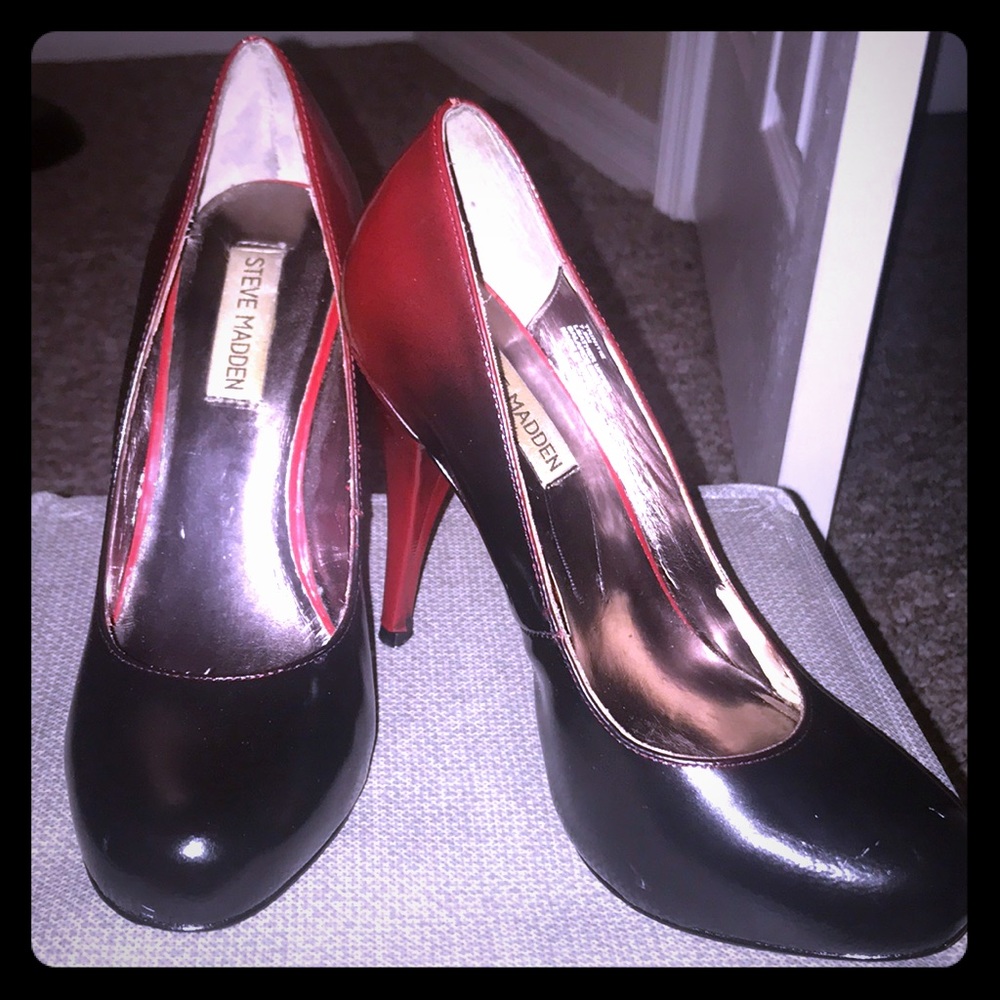 Red/Black Steve Madden High heels